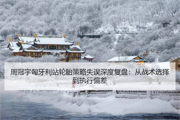 周冠宇匈牙利站轮胎策略失误深度复盘：从战术选择到执行偏差